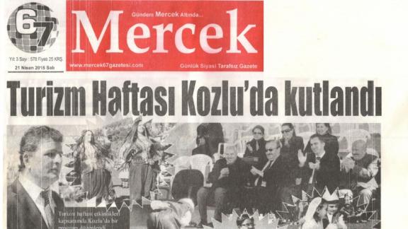 21.04.2015 tarihli Mercek Gazetesi