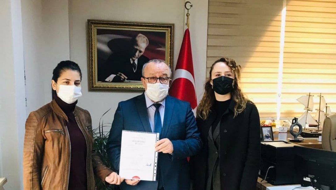Kozlu Sivriler Sivriler Şehit Engin Aydın İlk/Ortaokulu idaresine OKULUM TEMİZ BELGESİ verildi.